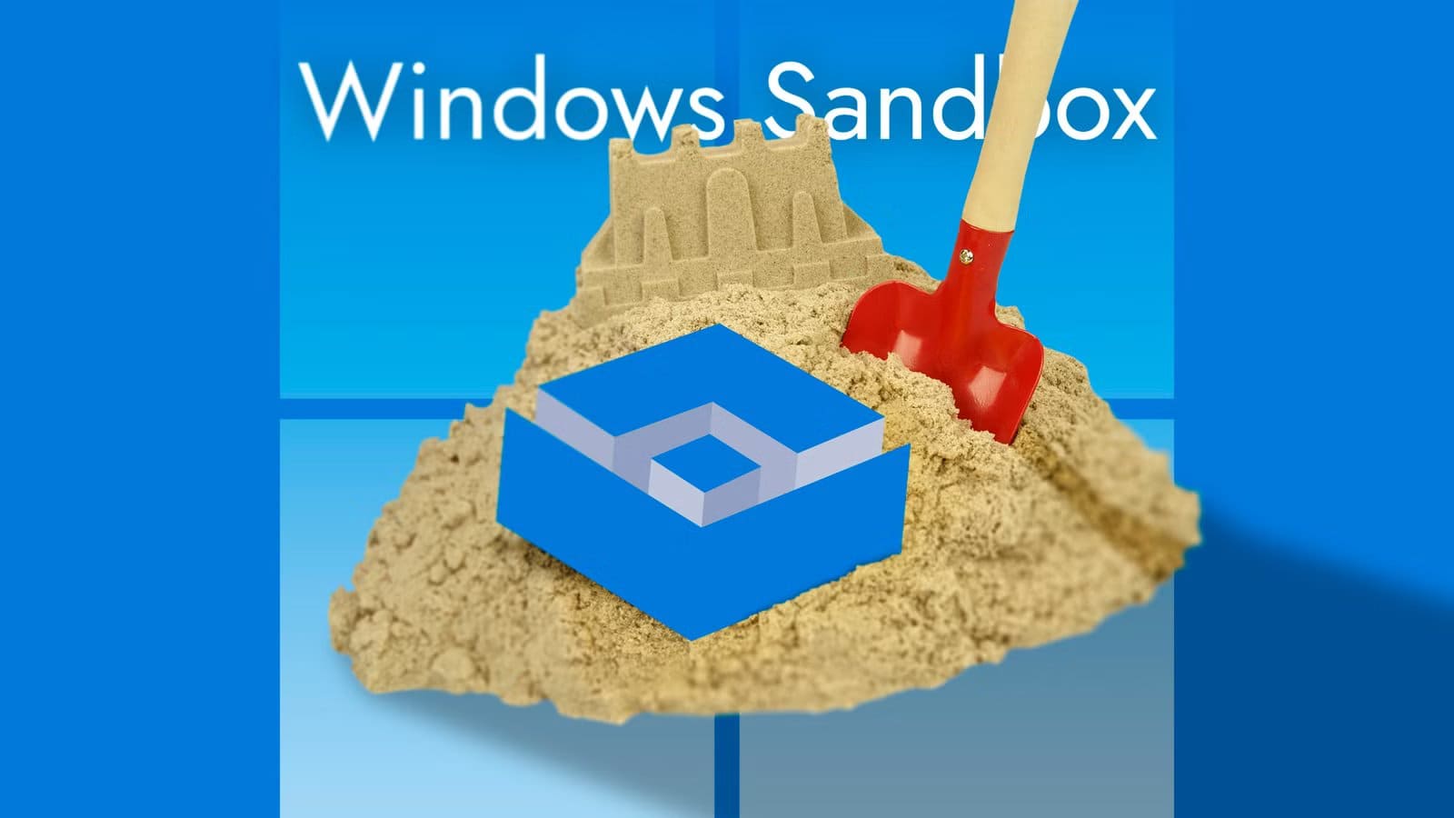 a-sandbox-with-the-windows-sandbox-logo شرح طريقة استخدام Windows Sandbox لتشغيل البرامج بأمان