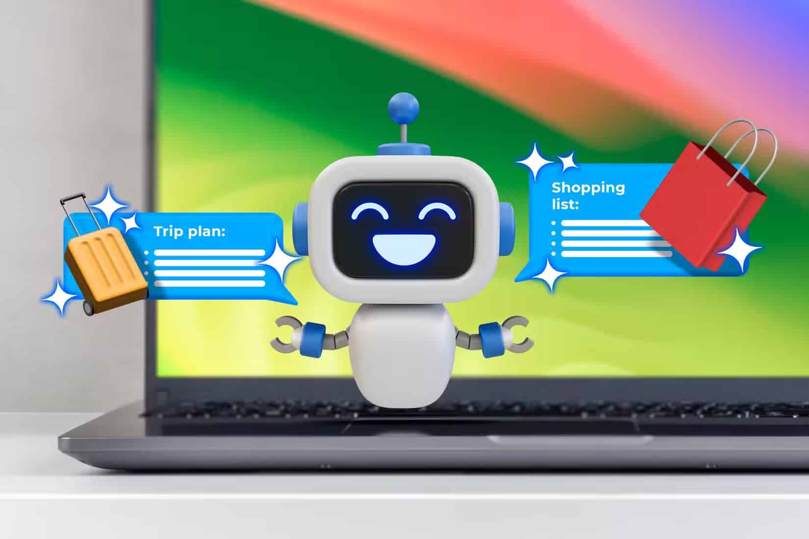 an-ai-chatbot-offering-a-travel-and-shopping-suggestion لِمَ تزداد أحجام صفحات الويب كل عام وكيف يمكن تجنب ذلك