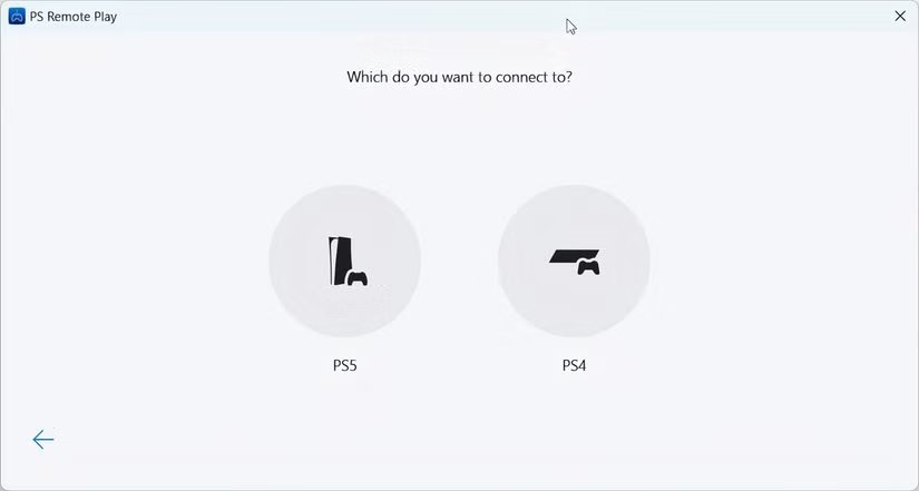console-selection-screen-ps-remote-play خطوات بث PS5 على Discord ومشاركة لعبك مع الأصدقاء