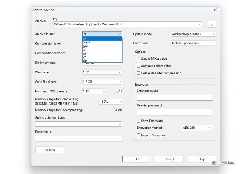different-archive-formats-supported-by-7-zip تطبيقات محمولة لا غنى عنها تجعل أي محرك USB أداة قوية جاهزة للعمل