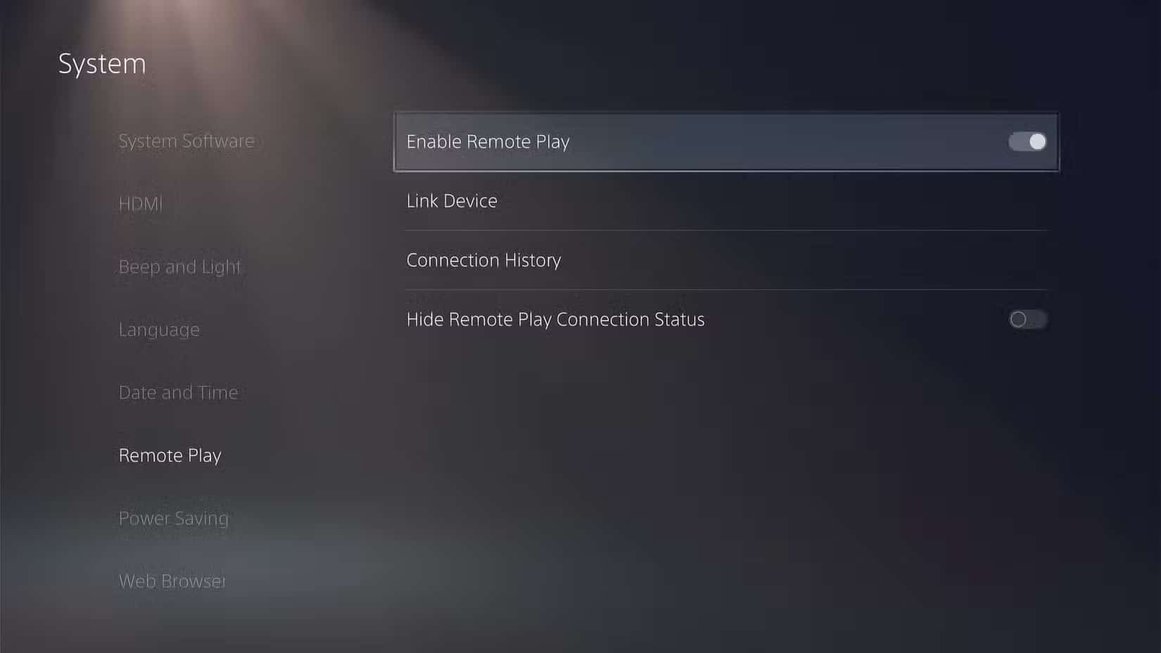 enable-remote-play-ps5 خطوات بث PS5 على Discord ومشاركة لعبك مع الأصدقاء