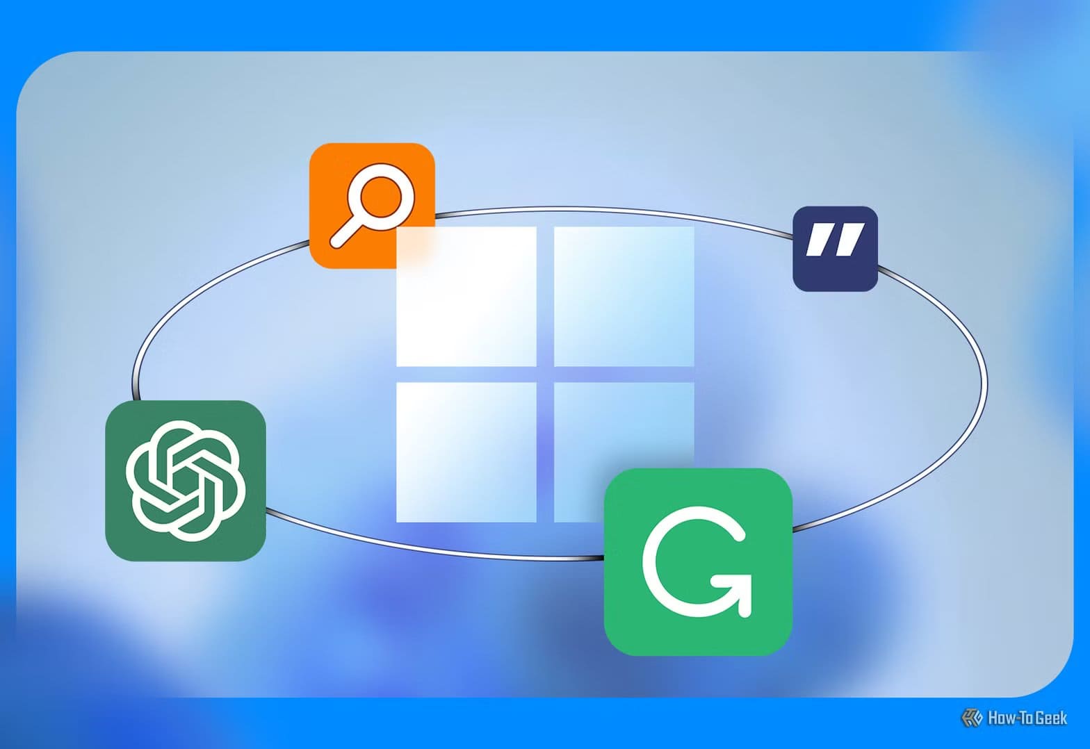 illustration-of-the-windows-logo-surrounded-by-icons-of-chatgpt-grammarly-everything-search-tool-and-ditto-clipboard-manager أدوات مجانية في Windows يجب أن تبدأ باستخدامها يوميًا لتحسين تجربتك بشكل كبير