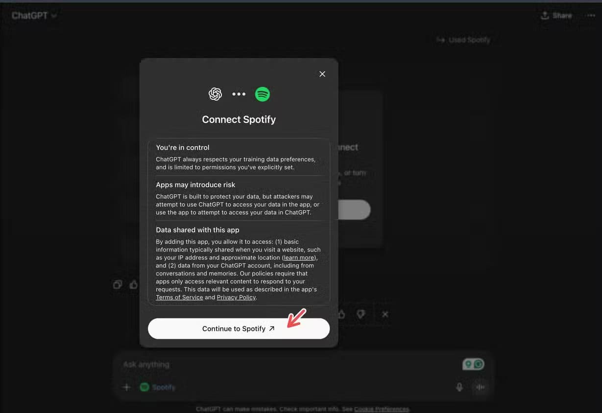 page_2-1 طريقة ربط ChatGPT مع Spotify لتخصيص قوائم التشغيل وتشغيل الموسيقى الذكي
