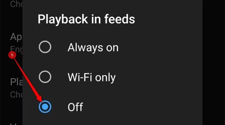 playback-in-feeds-is-turned-to-off-in-the-android-youtube-app كيفية تحسين تجربة تصفح YouTube بتغيير إعداد واحد فقط
