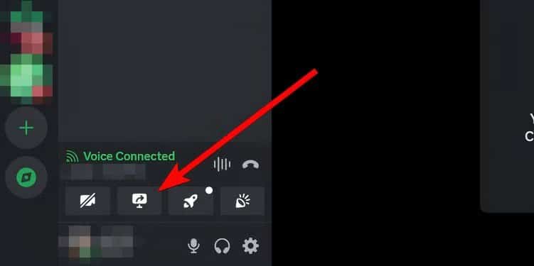 select-screen-share-discord خطوات بث PS5 على Discord ومشاركة لعبك مع الأصدقاء