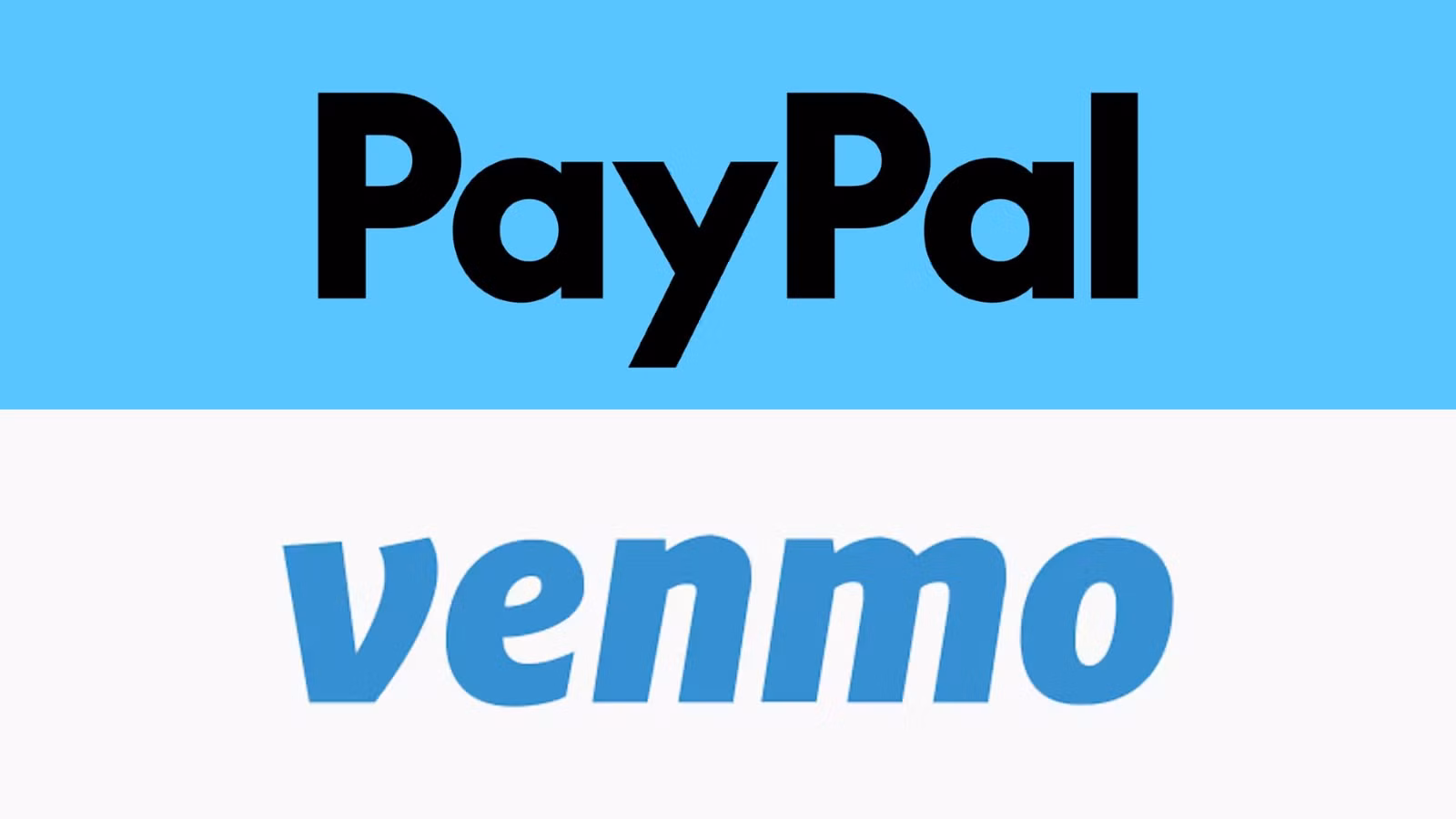 the-paypal-logo-over-the-venmo-logo يمكنك الآن إرسال المدفوعات بين PayPal وVenmo
