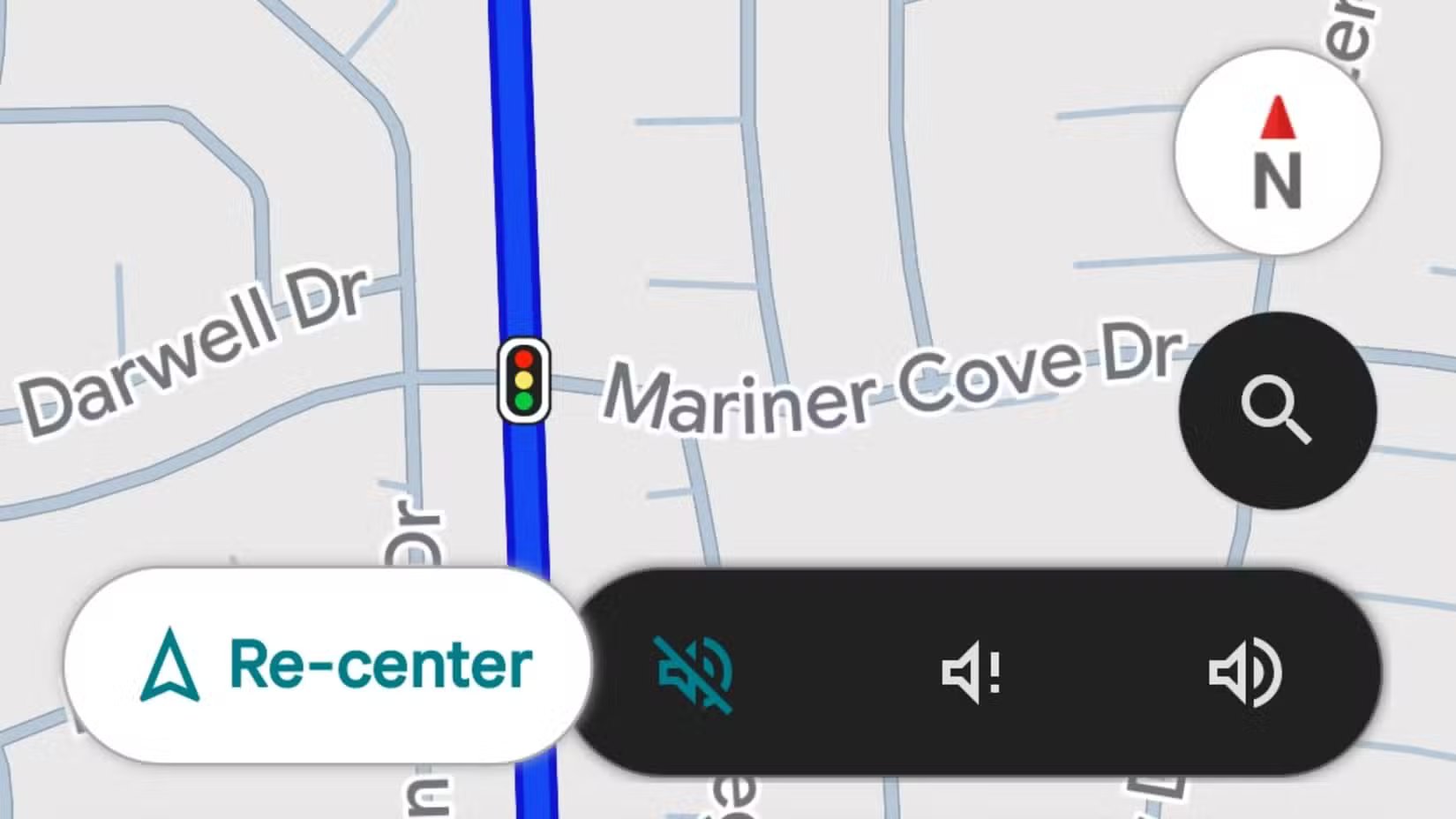 the-sound-system-being-open-in-google-maps إيماءات خرائط Google التي تجعل القيادة أسهل