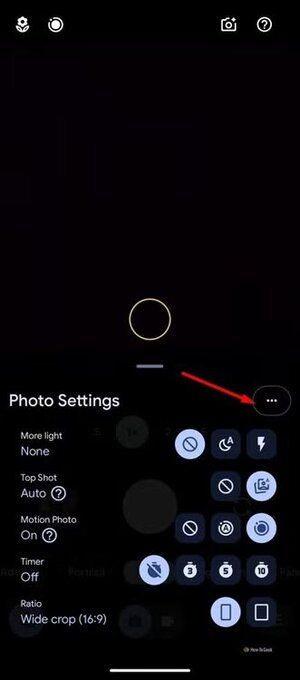 three-dots-in-the-photo-settings-window طرق فعّالة لإيقاف ميزات الذكاء الاصطناعي المزعجة في هواتف Google Pixel