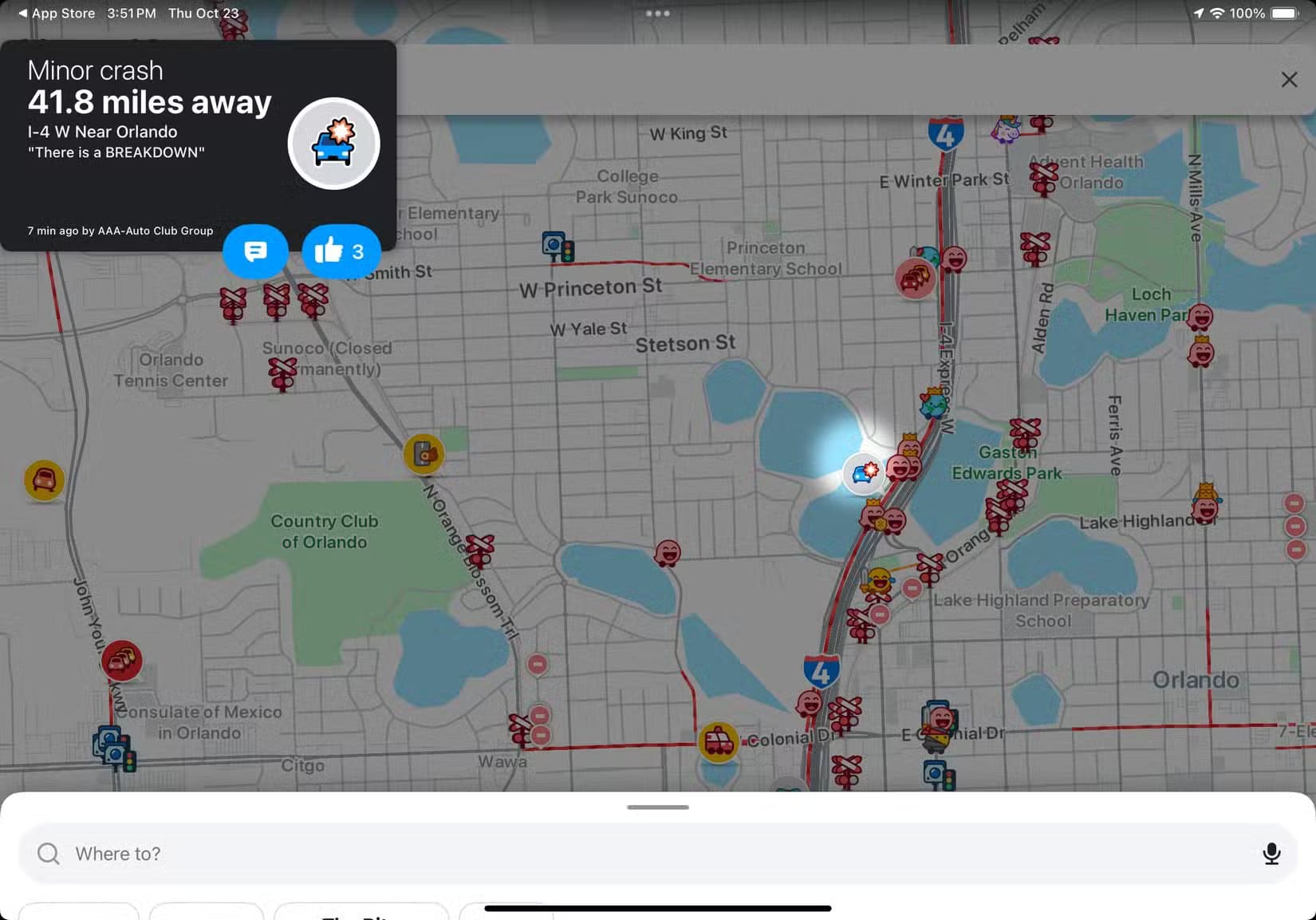 waze-traffic-alerts Waze يتفوّق على Google Maps بميزة تغيّر تجربة القيادة بالكامل