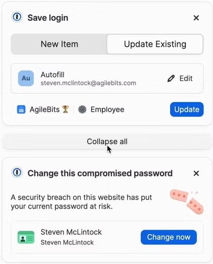 1password-showing-off-its-new-notifcation-system 1Password يحصل على تحسين ينتظره المستخدمون منذ سنوات