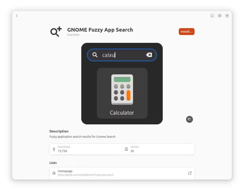 3-gnome-fuzzy-app-search-gnome-extension-install-page حلول فعّالة لأكثر مشاكل Ubuntu شيوعًا باستخدام ملحقات GNOME