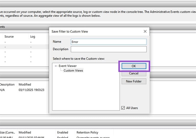 How-to-Check-Windows-Crash-or-BSOD-Logs-4 التحقق من سجلات الأعطال وشاشة الموت الزرقاء في Windows