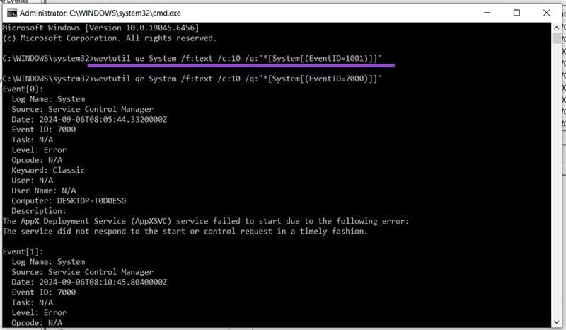 How-to-Check-Windows-Crash-or-BSOD-Logs-6 التحقق من سجلات الأعطال وشاشة الموت الزرقاء في Windows