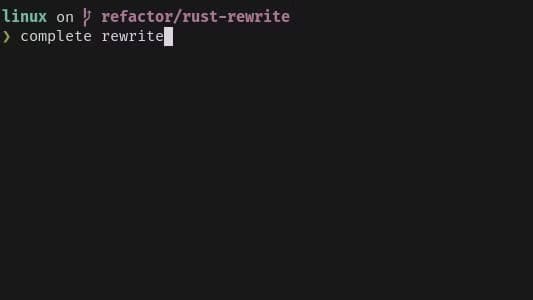 a-terminal-window-with-two-words-entered-into-the-command-line-complete-rewrite-a-terminal-window-with-two-words-entered-into-the-command-line-complete-rewrite-1 ما الذي يجعل Zsh يتفوق على Bash في تجربة الاستخدام اليومية