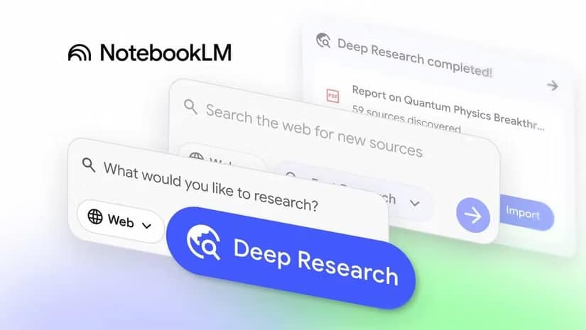 deep-research-in-notebooklm-ready-to-be-pressed طرق مبتكرة لاستخدام NotebookLM لتحسين تنظيم المعرفة وتسريع إنجاز المهام