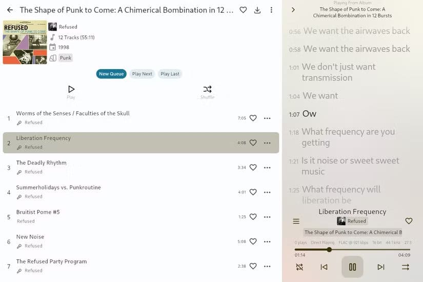 finamp-application-on-linux تطبيقات لينكس قوية تمنح تجربة استخدام أفضل وتستحق الاعتماد عليها دائمًا