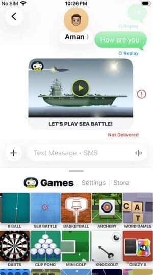 gamepigeon-games-in-imessage تحسينات يحتاجها Google Messages ليواكب تجربة iMessage