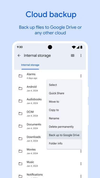 google-files-2 تطور مدير الملفات وأسباب تغيّر أهميته مع الوقت