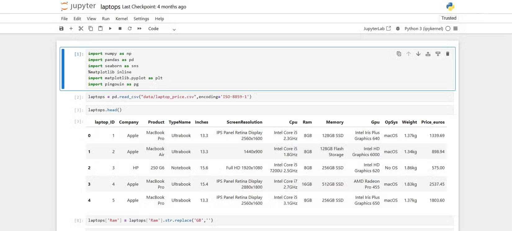 jupyter-laptop-notebook أدوات Python الأساسية التي تمنح أي جهاز جديد بداية قوية