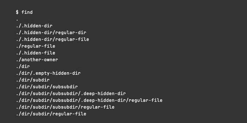 linux-find-bare دليل مبسّط لاكتشاف الملفات بسرعة باستخدام أمر find في Linux