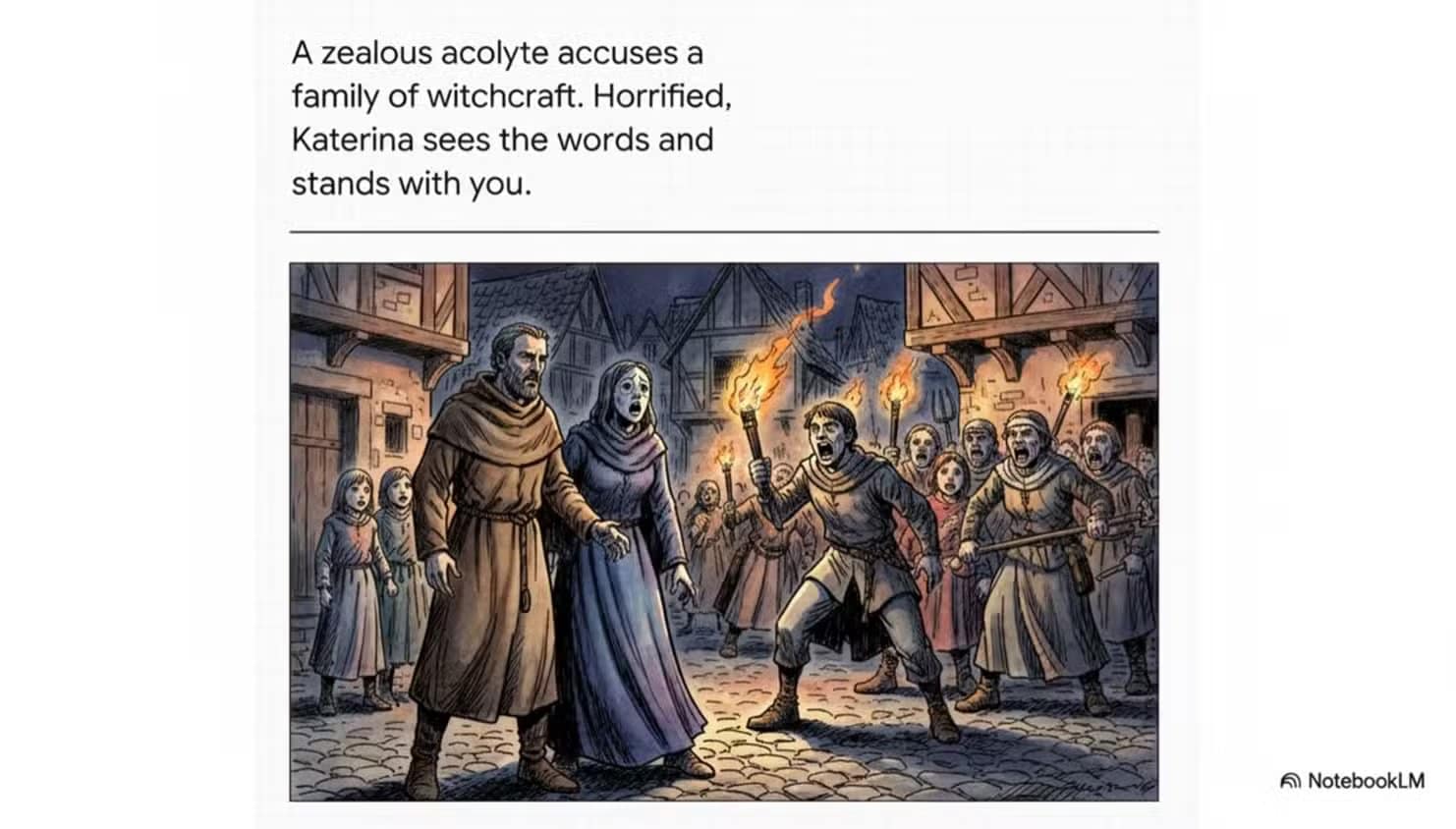 notebooklm-s-video-maker-with-a-priest-next-to-a-nun طرق مبتكرة لاستخدام NotebookLM لتحسين تنظيم المعرفة وتسريع إنجاز المهام