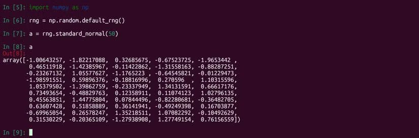 numpy-random-number أدوات Python الأساسية التي تمنح أي جهاز جديد بداية قوية