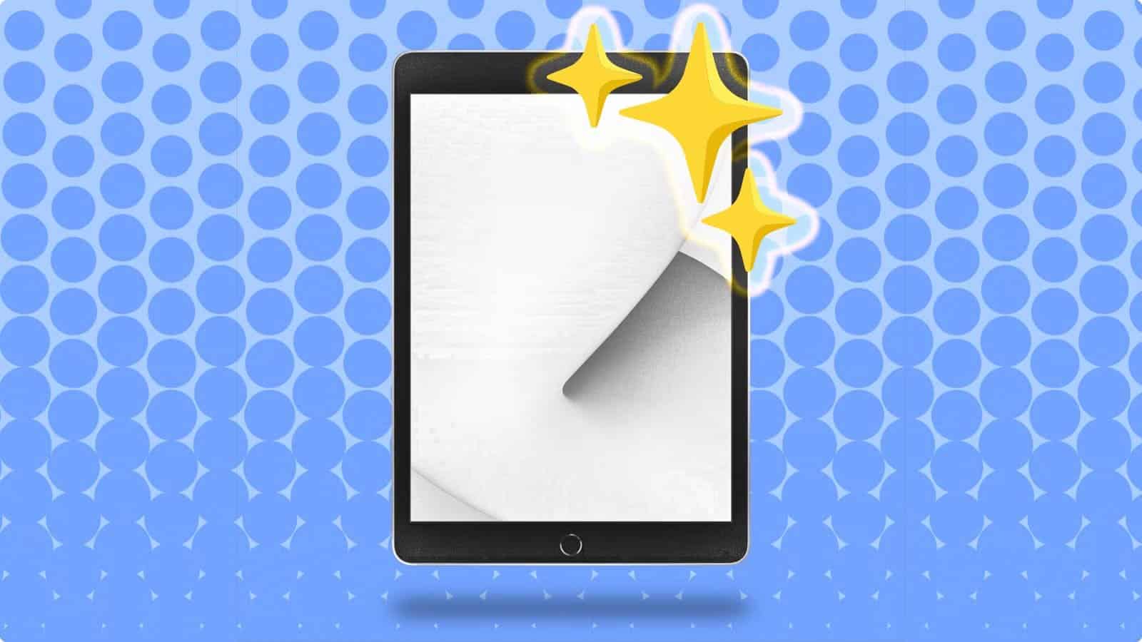 old-ipad-sparkle أفضل الاستخدامات العملية لجهاز iPad القديم وتحويله لأداة مفيدة مجددًا