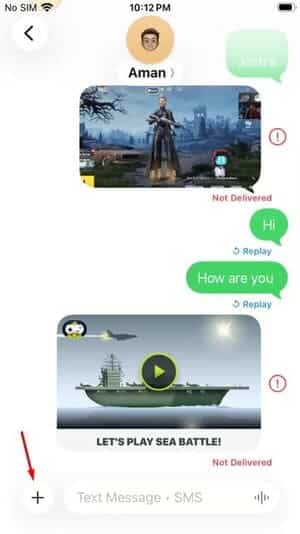 plus-icon-in-imessage تحسينات يحتاجها Google Messages ليواكب تجربة iMessage