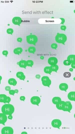 screen-tab-effect-in-imessage تحسينات يحتاجها Google Messages ليواكب تجربة iMessage