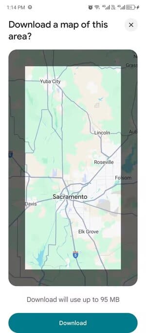 screenshot_20251027-131452 كيف تمنع خرائط جوجل من استهلاك بيانات الإنترنت أثناء القيادة