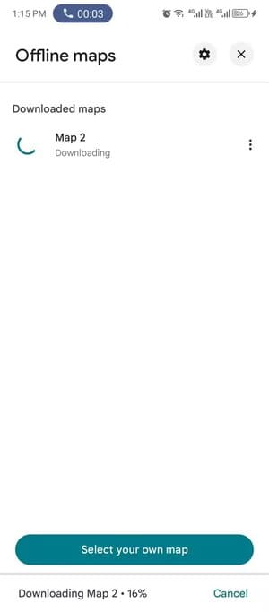 screenshot_20251027-131558 كيف تمنع خرائط جوجل من استهلاك بيانات الإنترنت أثناء القيادة