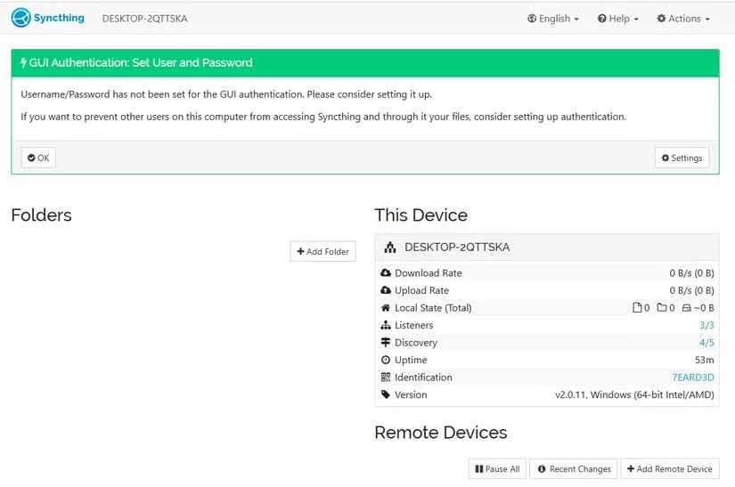 syncthing-browser تطبيق مزامنة خفيف يعيد ترتيب طريقة حفظ ملفاتك ويغنيك عن الخدمات السحابية التقليدية