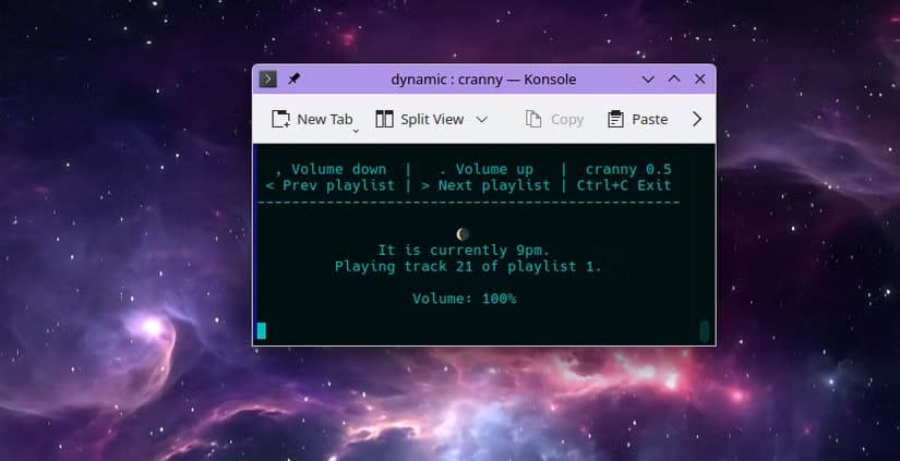 the-cranny-application-playing-music-in-a-terminal استمتع بالموسيقى عبر سطر الأوامر باستخدام هذه الأدوات المذهلة