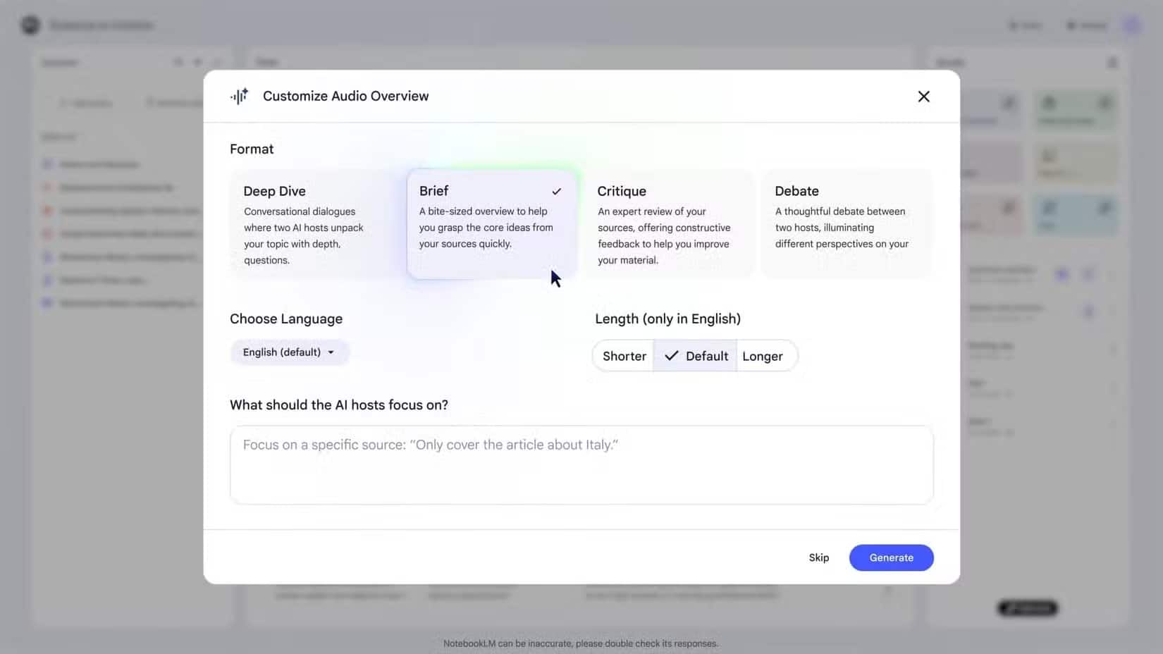 the-many-new-audio-options-to-choose-from-in-notebook-lm-being-deep-dive-brief-critique-and-debate طرق مبتكرة لاستخدام NotebookLM لتحسين تنظيم المعرفة وتسريع إنجاز المهام