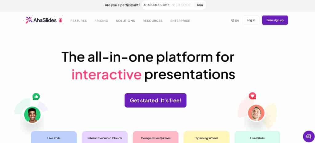ahaslides-1024x468-1 أفضل أدوات التفاعل التعليمي التي تمنحك تجربة شبيهة بـ Kahoot مجانًا