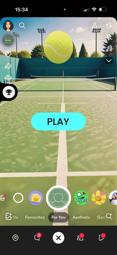 bitmoji-tennis-471x1024-1 أفضل ألعاب سناب شات الممتعة للتحدي والترفيه على الهاتف