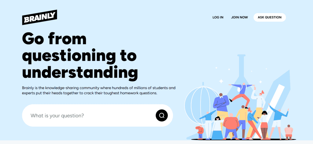 brainly-1024x472-1 أفضل أدوات لحل معادلات الرياضيات مجانًا دون الحاجة إلى Photomath