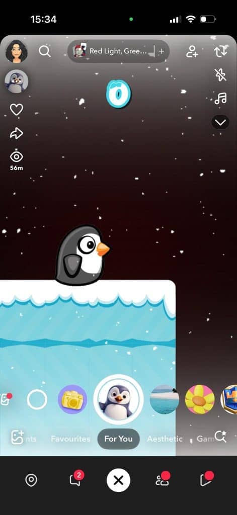 island-jump-471x1024-1 أفضل ألعاب سناب شات الممتعة للتحدي والترفيه على الهاتف
