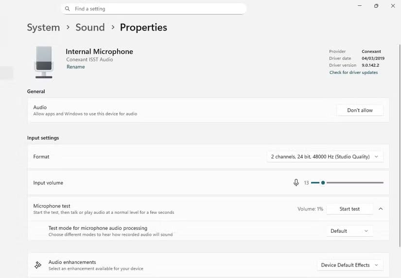ksnip_20251118-181859 تحويل هاتف Android إلى ميكروفون لاسلكي للكمبيوتر بسهولة وبدون معدات إضافية