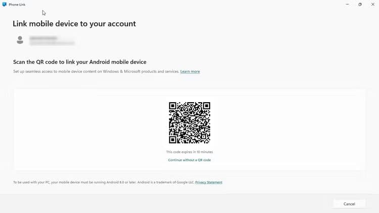 ksnip_20251120-234932 مزايا ربط هاتف Android مع Windows لتحقيق تجربة استخدام موحدة بدون تعقيدات