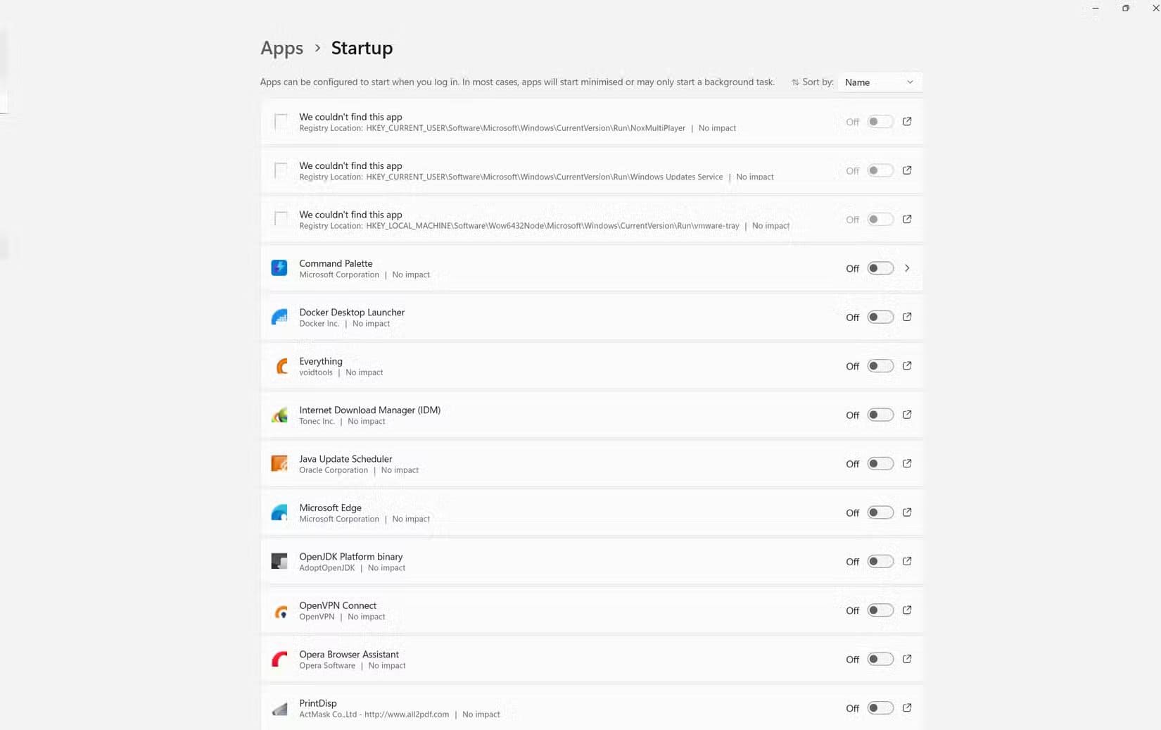 ksnip_20251130-012433 تحسين سرعة بدء تشغيل Windows بخطوات تكشف البرامج المسببة للبطء وتمنع تشغيلها تلقائيًا