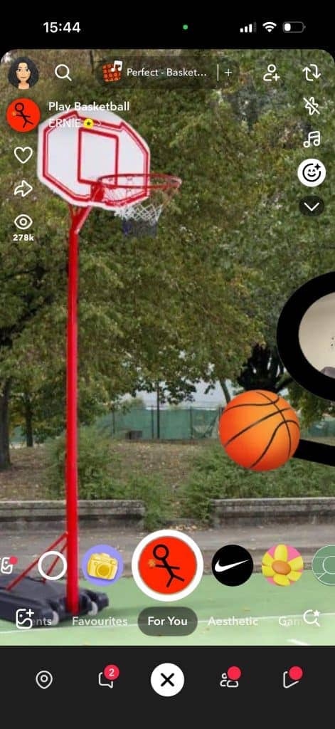 lets-go-hoops-471x1024-1 أفضل ألعاب سناب شات الممتعة للتحدي والترفيه على الهاتف