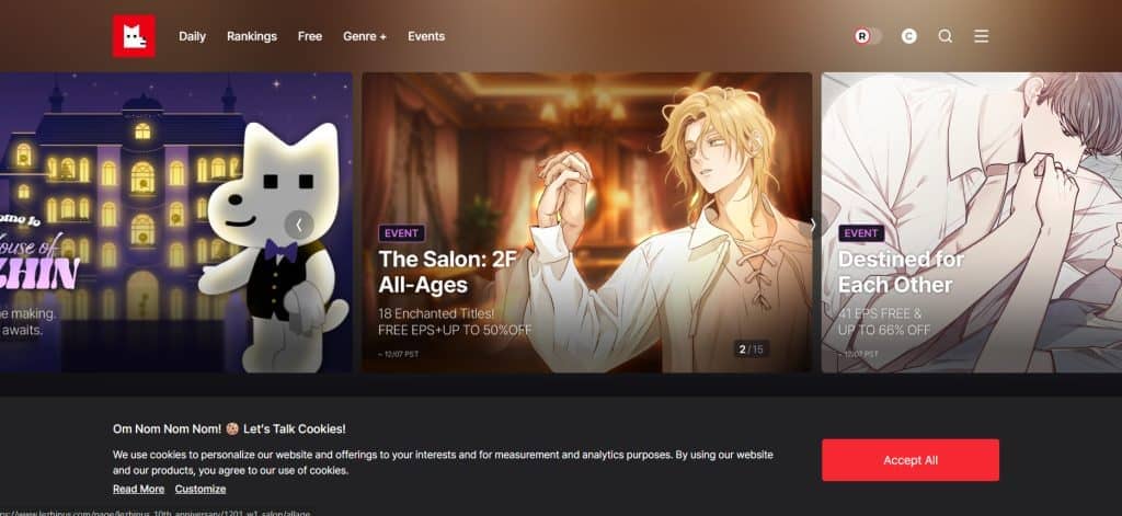 lezhin-comics-1024x471-1 أفضل منصات قراءة المانهو الكورية بطريقة قانونية وبجودة عالية