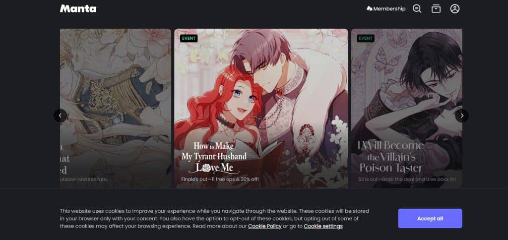 manta-1024x484-1 أفضل منصات قراءة المانهو الكورية بطريقة قانونية وبجودة عالية