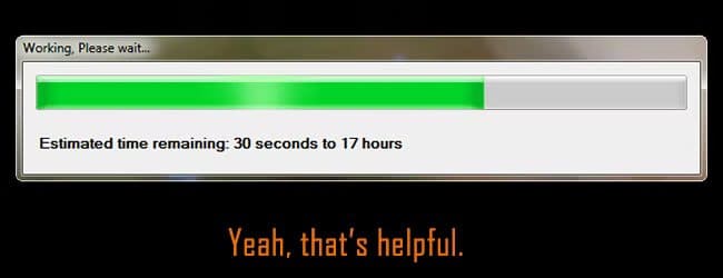 sshot512cccaa7b199 أسرار توقف شريط التقدم عند 99% وكيف تعمل أنظمة تقدير وقت التحميل في الخلفية