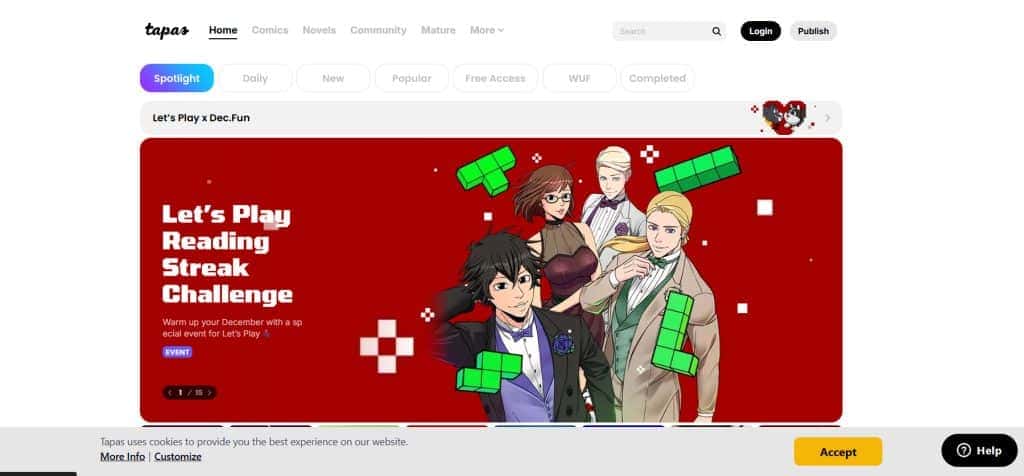 tapas-1024x476-1 أفضل منصات قراءة المانهو الكورية بطريقة قانونية وبجودة عالية