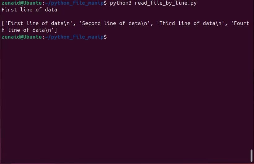 using-readline-and-readlines-functions-in-python-to-read-a-file-s-content أسهل الطرق للتعامل مع الملفات النصية باستخدام Python خطوة بخطوة