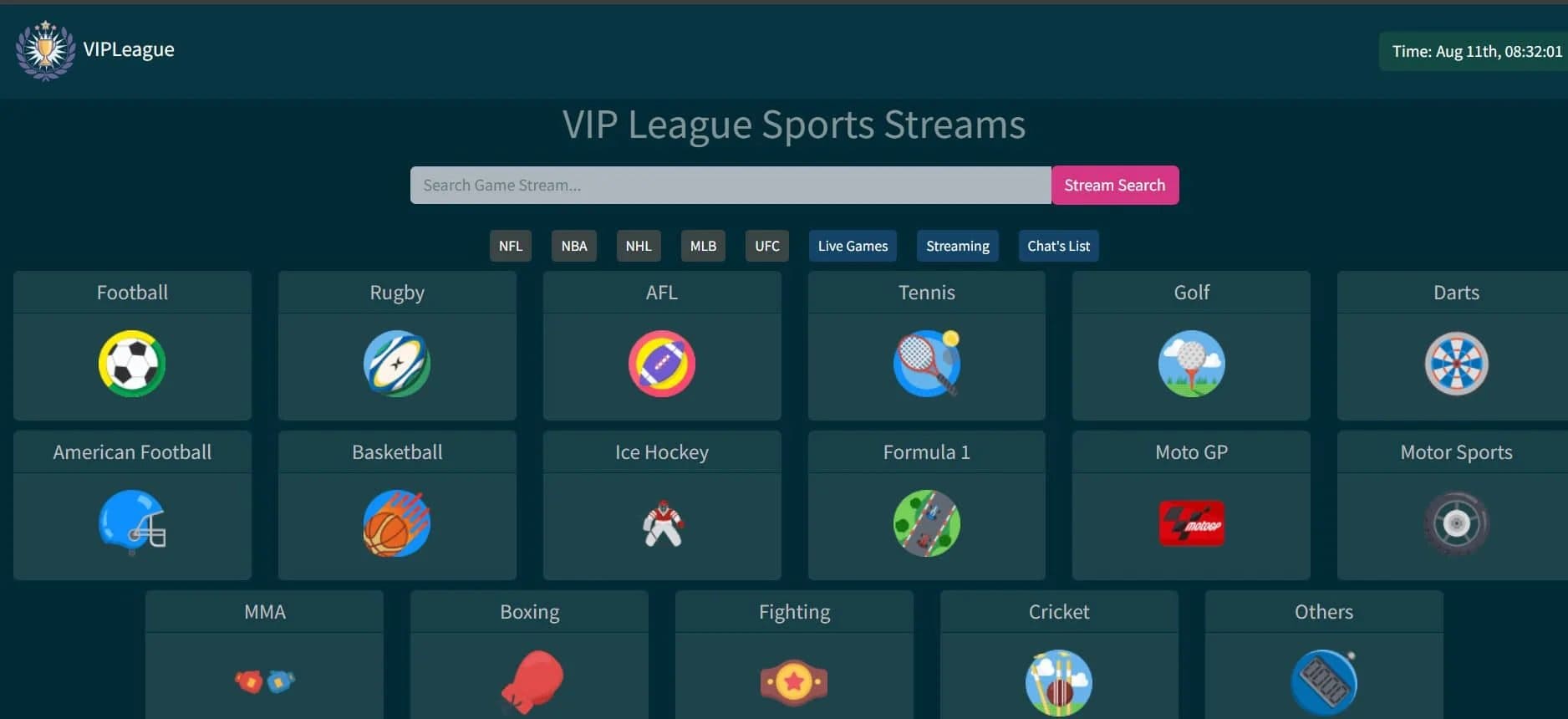 vip-league-1 أفضل البدائل لبث المباريات الرياضية المباشرة بدون انقطاع