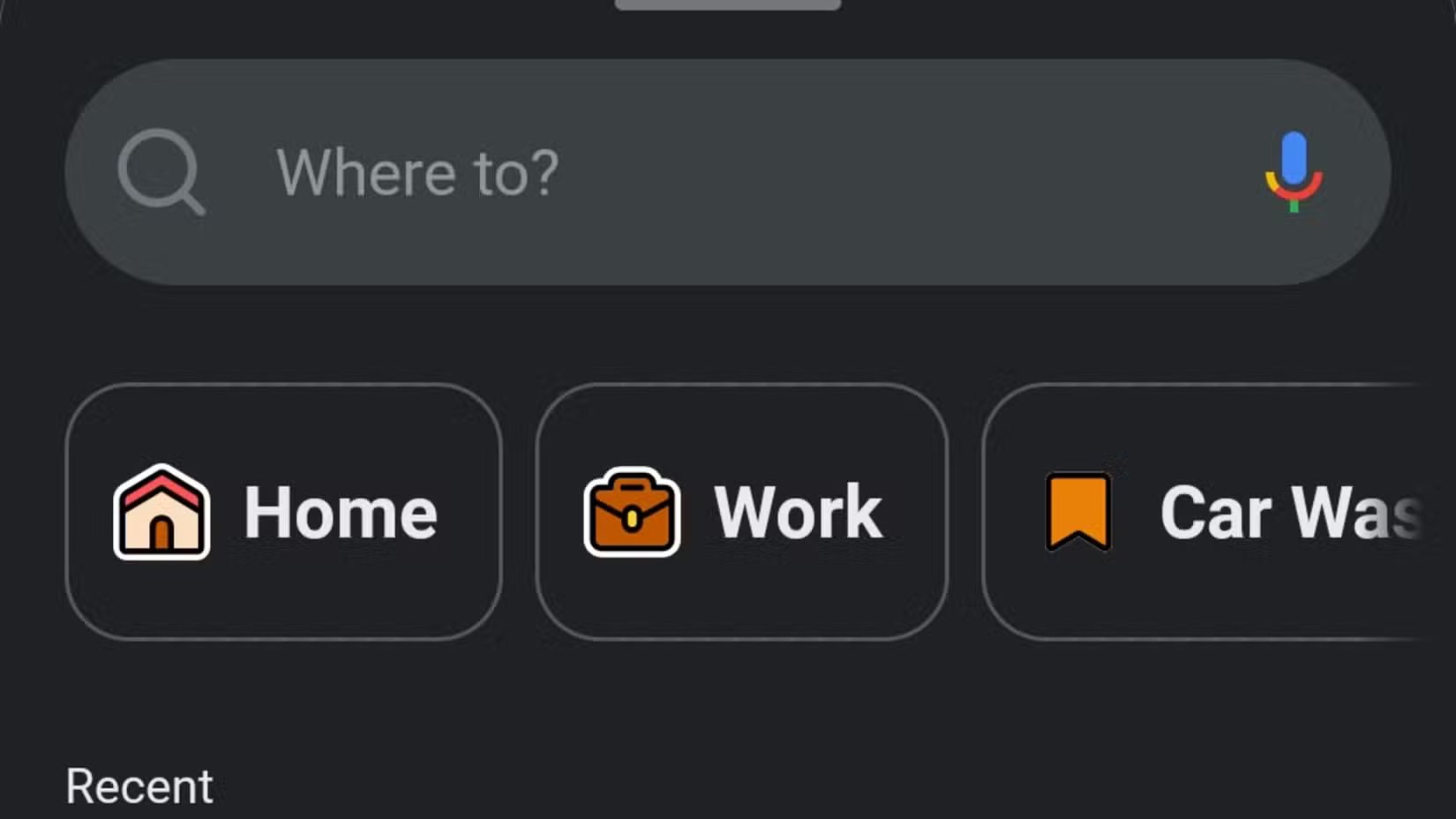 waze-showing-options-to-go-to-work-or-hoome أفضل أوامر Waze الصوتية لقيادة أسهل وتنقل أسرع