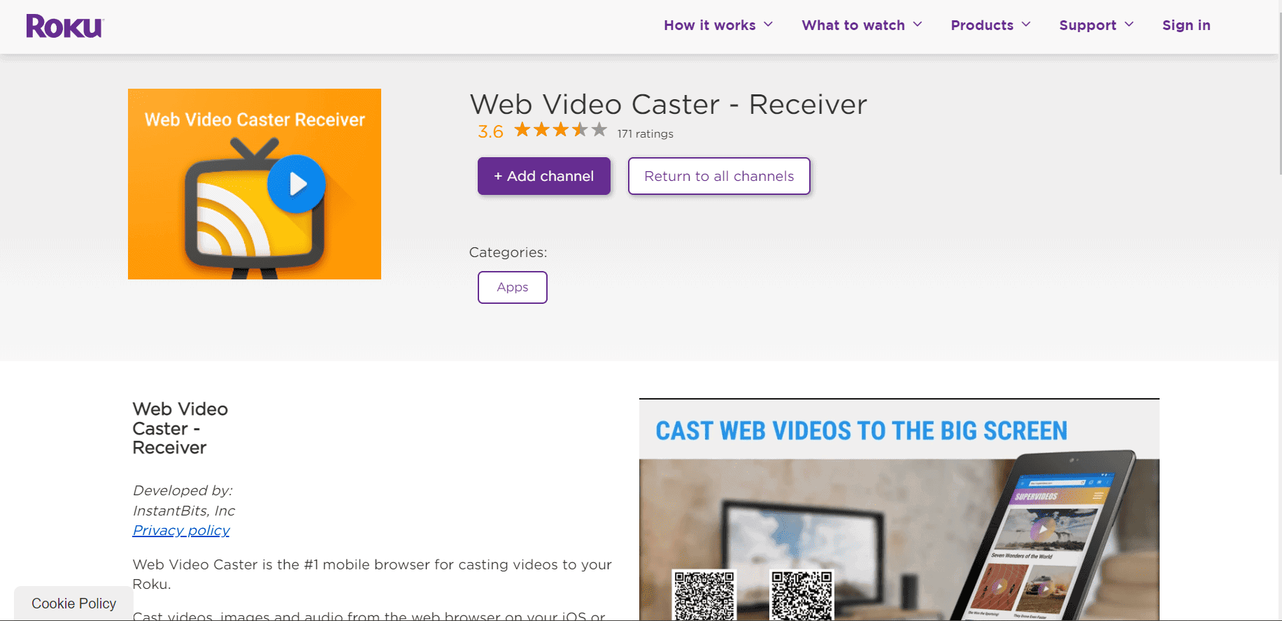 web-video-caster أفضل متصفحات تضمن تجربة مشاهدة فيديو سلسة وعالية الجودة